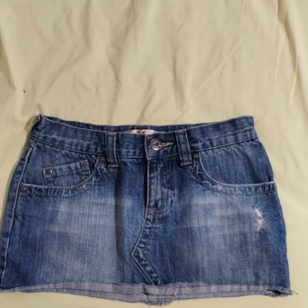 Roxy Denim Mini Skirt
